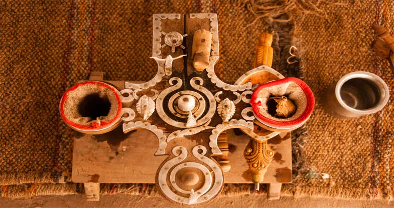 Tea Making in Jodhpur Bishnoi Village Image