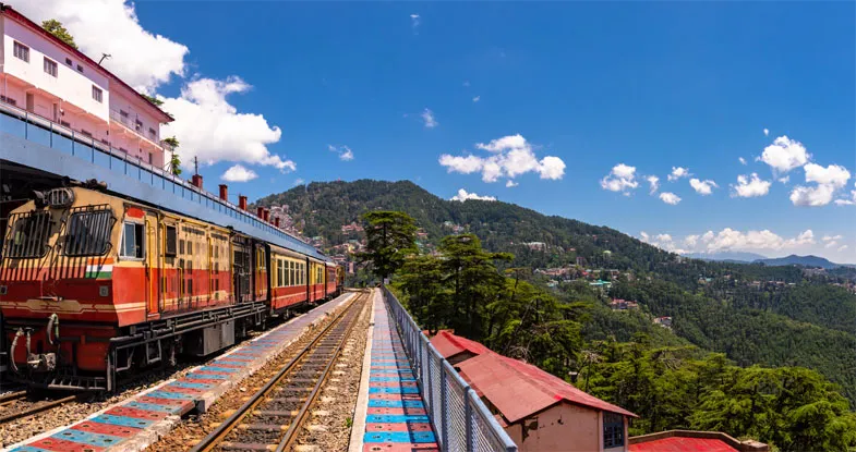 Toy Train in Shimla, Himachal Pradesh Image