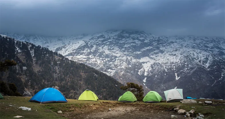 Camps at Triund Trek, Dharamshala Image